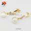 elegant unexpected bottom price dangling trendy bijoux white artificial pearl drop earrings