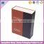 China supplier direct custom empty red wine box