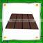 pvc wall panel bathroom wood tiles panels WPC/PVC Decking and Wall Panel No screw CE,SGS,ani-UV
