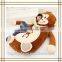 2M cheap cute cartoon monkey plush toys cabin lazy bag bed for adult,totoro bed