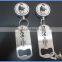 retractable bottle opener with key chain
