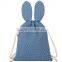 children canvas drawstring backpack