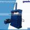 China automatic hydraulic square vertical sawdust Baler