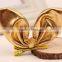 Beautiful Shinny Metallic messy bow hair clip on sale