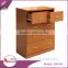 Foshan cheap simple design storage cabinet popular corner mdf wooden narrow chest of drawers