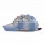 5 Panel Fashion Style Women Diamond Flower Baseball Cap Jeans Denim Sport Hats Gorras Snapback Casquette