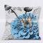 PLUS Beautiful Flower Home Decor Sofa Cushion Cover, OEM colorful pillowcase