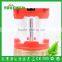 Solar camping light for outdoor orange color power by 3*AA battery Rechargeable Camping Light Tent Lamp