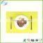 BPA free non slip baby silicone placemat