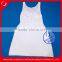 custom wholesale 100% cotton slub fabric tank top women with pocket