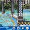 decorative blue ceramic tile border tiles for swimming pool