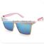 Factory Price Classical Reflective Color film Retro Sunglasses