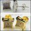 mens mircopaved brass cz stone earring