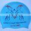 hot selling ear protection silicone swim caps waterproof swimming caps