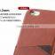 New Design Premium Business Style Leather Back Cover With Card Slot For iPhone 6