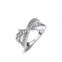 IN Stock Wholesale Gemstone Luxury Handmade Brand Women Metal Ring SKD0346