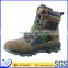 Genuine leather rubber outsole mens tactical boots military