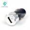 Aluminum Car Charger With USB Output 5V1A For Smartphones