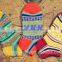 Wholesale high quality unique national style custom tube socks ankle socks for lady