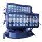 Waterproof wall washer or 72X10w rgbw wall wash led lighting