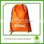New recycle polyester drawstring back with zipper