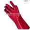 lined red cotton PVC Rubber Coated Wholesale Work Gloves
