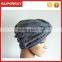 A-149 women fashion crochet turban hat knitted turban beanie hat