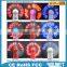 2016 new invention electronic promotional gift fan with led message