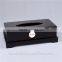 excellent craftship smooth edge black acrylic box/acrylic watch box/acrylic cosmetic box with logo