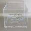 elegant smooth surface square acrylic box/plexiglass acrylic square box/clear acrylic favor box