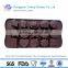 Kitchen bakeware different animal shaped silicone chocolate mold tray