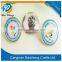 lovely adorable blue metal badge for car/brand stamped logo/well-know letter