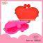 High quality heart shaped friendly silicone customized coin wallet