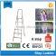 aluminum step ladder chair 2-step stool pass CE by aluminum