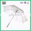 cheap 23 inch transparent stick manufacture clear advertising umbrella
