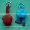 Novelty Portable Multi-function Colorful Mini Data Charging Cable for IPhone5 Ipad Mini Ipod n cellphones with Micro USB keyring