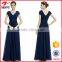 New arrival Women prom gown plain chiffon gown for women Vestido de baile