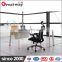 1 person workstation leg hardware seater conference table
