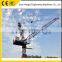 Hengqi QTZ125 type Luffing tower crane, , luffing jib tower crane for sale