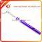 Lovely Purple Fashion Laser Logo Aluminum Whistle Keychain