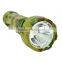 2015 Newest ABS Plastic Body camouflage Rechargeable Battery Solar Torch Led Solar Flashlight