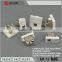LY-FP176B-S-C6A OEM France Type CAT6a STP Keystone Jack Toolless Single Module