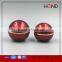 Wholesale Essional Oil Bottle Acrylic Bottle Red Color Round Ball Jar 15g 30g 50g Cosmetic Eye Jar