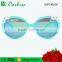 2016 latest new design good quality fashion beautiful girl sunglasses with mirror coating