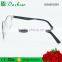 CNC machine handmade acetate frame stainless steel temple custom optical frames