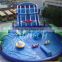 2016 best quality flooring round inflatable folding swimming pool