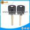 Black Transponder Key With t5 Chip Logo And Uncut Blade Chip Groove for Fiat Brovo Palio Stilo Doblo