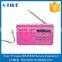 Moblie Phone Mini Digital Dab Car Radio Frequency fm L-938 With 50mm Speaker Unit,400mAh Lithium Battery,free Streching Antenna
