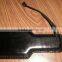 BLACK LEATHER OTB PADDLE SLAPPER TAWSE WITH SOLID LAMINATE CORE