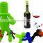 Silicone man shape bottle cap wine stopper
